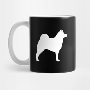 Norwegian Elkhound Silhouette Mug